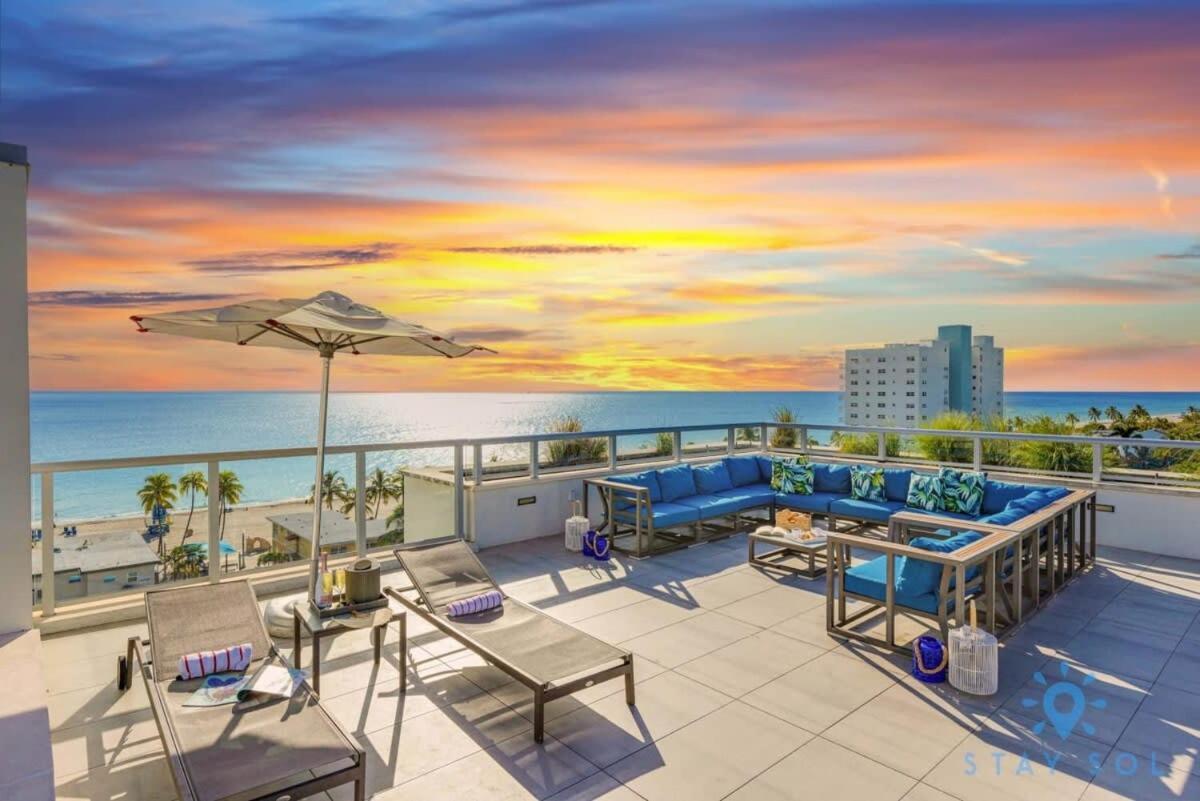 Amazing Pool - Balcony - Up To 6 - Near Beach Голлівуд Екстер'єр фото